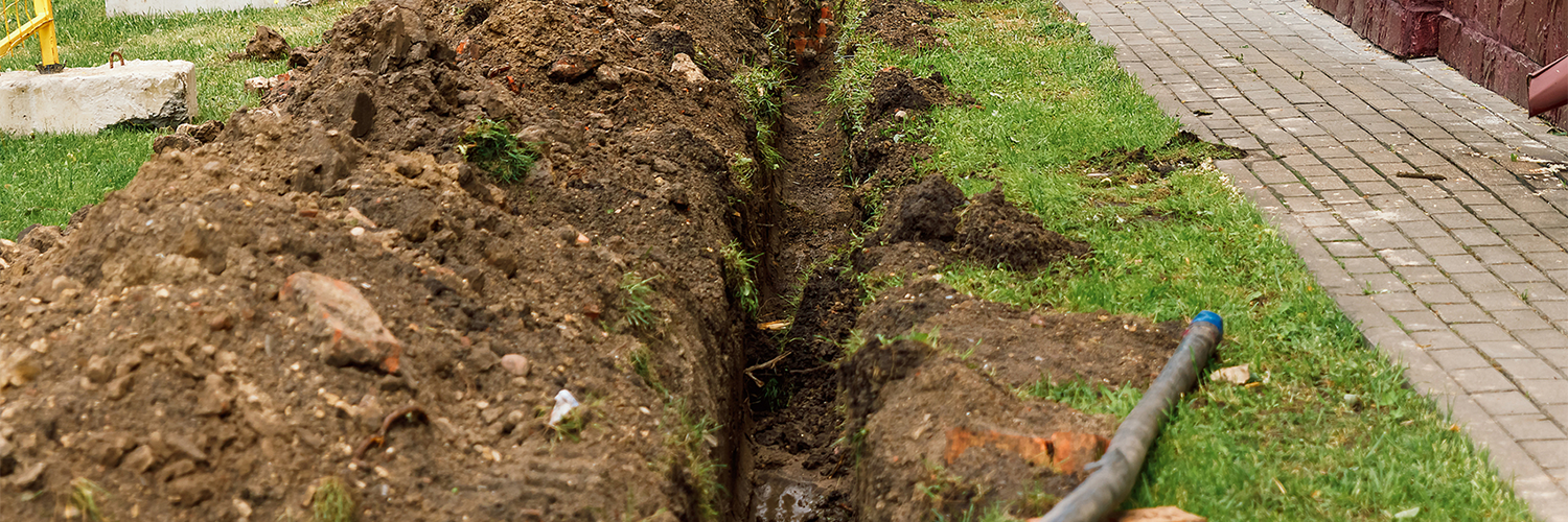 French Drain Installation on Long Island